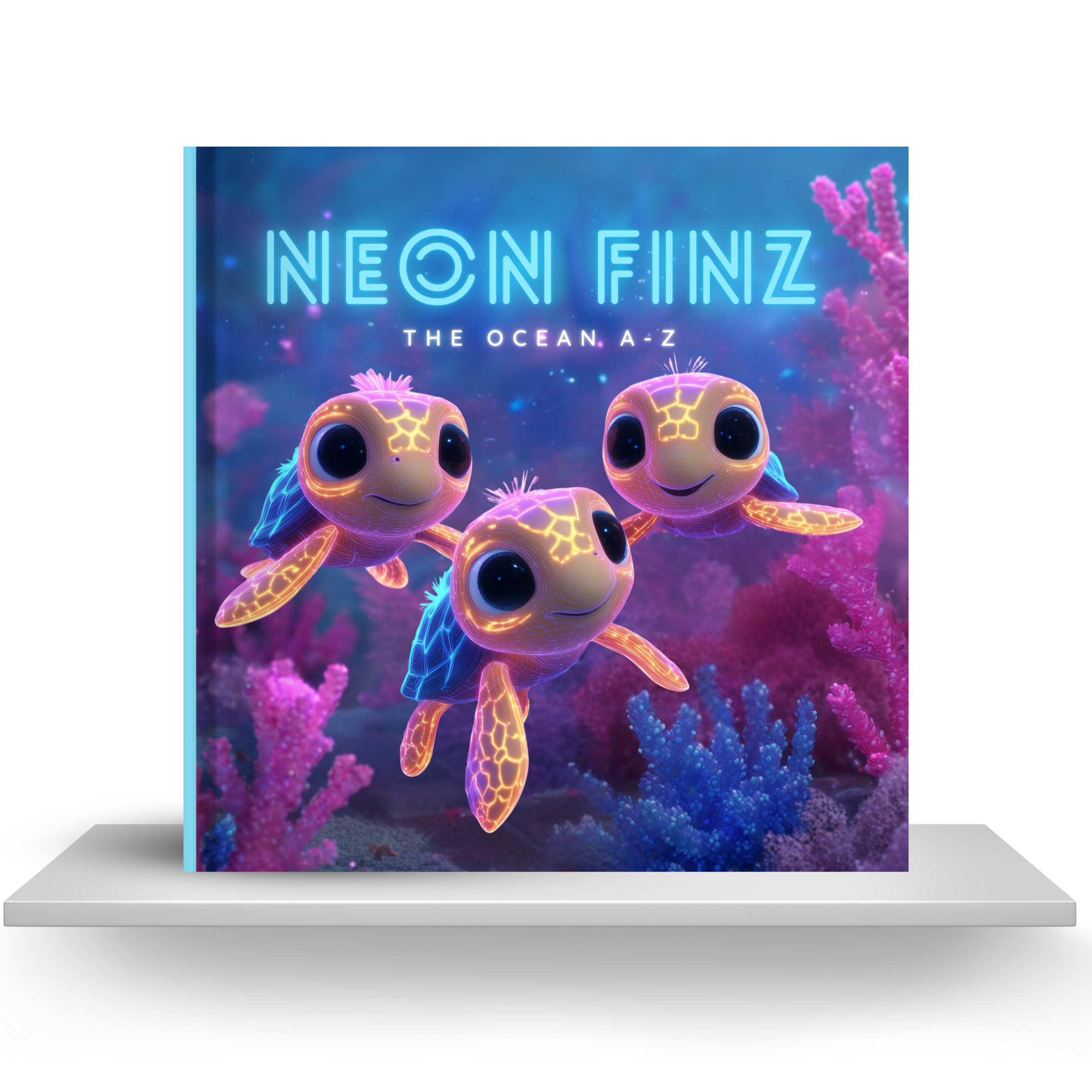 Neon Finz: The Ocean A-Z Book